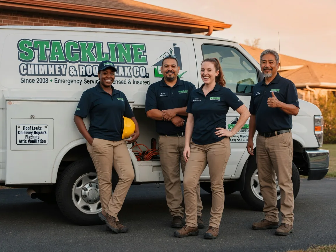 Chimney flashing repair company in New Canton, VA